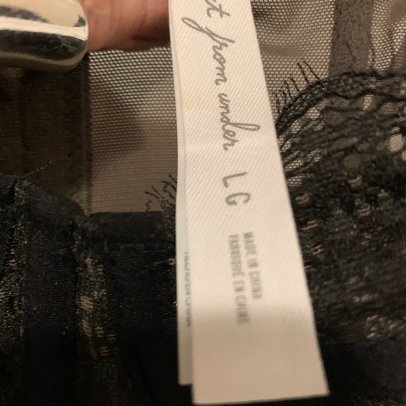 Beautiful corset in muted kacki and black. Worn once, like new - Picture 3 of 3